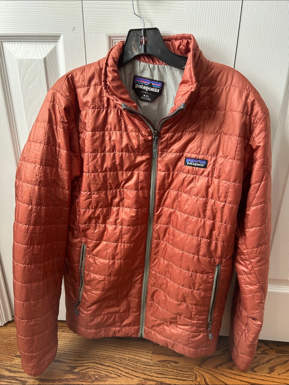 Patagonia Men’s Quilted Puffer Jacket - Rust Orange
